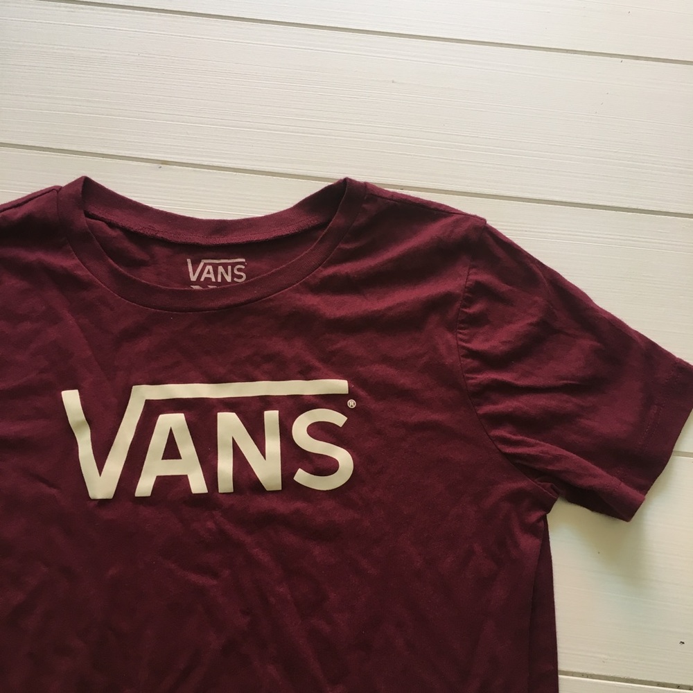Burgundy Vans Women's T-Shirt
